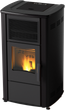 Пелетна піч MBS Pellet 8,5 kW бордо - зображення 2