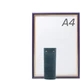 Шкіряна ключниця чоловіча DNK Leather 6х14,5х2 см (acs0018929) Синій - зображення 7