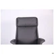 Крісло офісне Truman Grey 1220+80*800*870 Метал/Шкіра, колір Хром/сірий AMF - зображення 7