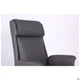 Крісло офісне Truman Grey 1220+80*800*870 Метал/Шкіра, колір Хром/сірий AMF - зображення 11