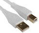 Кабель UDG Ultimate Audio Cable USB 2.0 A-B White Straight 1m (U95001WT) - изображение 2