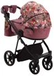 Коляска 2 в 1 Adamex Porto Flowers-2 рожева - зображення 4