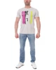 Футболка чоловіча TRUSSARDI JEANS (52T00086--1T000788-E150/8) Сірий XXL - изображение 2