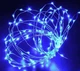 Светодиодная гирлянда нить капли росы на 100 Led электрическая синяя 10 м (08301234) - изображение 2