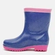 Детские резиновые сапоги для девочки Beppi Galocha Infantil 2175930Mrn 25 Navy Blue (1000002759042) - изображение 3