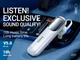 Блютуз-гарнитура Hoco headset bluetooth 5.0, 10H white - изображение 2