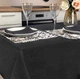 Скатерть Прованс Black Milan 120х136 (4823093434721) - изображение 5