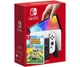 Nintendo Switch (OLED model) White + Игра Animal Crossing: New Horizons (русская версия) - изображение 1