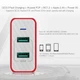 Зарядное устройство BlitzWolf BW-PL3 Quick Charge Qualcomm 3.0 FCP 36W - изображение 2