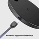 Бездротове зарядний пристрій Baseus Digital LED Display Wireless Charger BSWC-P21 з технологією Qi 10W - зображення 3