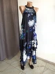 Платье синее в цветы миди Lipsy 9139 48 (XL) - изображение 8