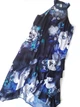 Платье синее в цветы миди Lipsy 9139 48 (XL) - изображение 11