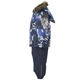 Зимовий комплект (куртка+штани) HUPPA AVERY Blue/Dark Blue 86см синій (41780030-82886) - зображення 3