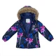 Зимнова куртка HUPPA LOORE Dark Blue 122см синій (17970030-91886) - изображение 4