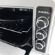 Электрическая духовая печь Asel AF-0023 33 л электродуховка настольная духовка с таймером, Silver - изображение 2