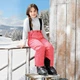 Теплый полукомбинезон мембранный для девочки Crane 161861 122-128 см (6-8 years) Розовый - изображение 2