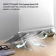 Подставка для ноутбука складная с чехлом Unit Laptop Stand S10, до 15.6", Серебристый - изображение 3