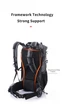 Туристичний рюкзак Naturehike Rock 40L+5L blue (6927595765418) - зображення 2