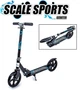 Двухколесный самокат Складной Scale Sports Scooter 460 Черный - изображение 1