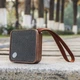 Bluetooth колонка на акумуляторі Gingko MI SQUARE 3 Ватта, дерево горіх - зображення 3