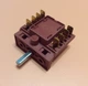 Перемикач п'ятипозиційний для електроплит AC413D 16А 250V Т150 (контакти зовні 4+4) JRGESON Туреччина - зображення 2