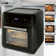 Мультипечь аэрофритюрница CLATRONIC FR 3747 H Hot Air Fryer (11л, 9 програм, 1,5 Квт, Німеччина) - зображення 2