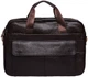 Сумка-портфель мужская кожаная Laras k101688 Brown (ROZ6300004232) - изображение 2