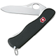 Нож складной, мультитул Victorinox Sentinel One Hand (111мм, 4 функций), черный 0.8413.M3 - изображение 1