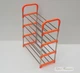 Полиця для взуття Shoe Rack SNZ4 помаранчевого кольору на 4 яруса - зображення 1