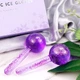Криосферы Magic Ice Globes Purple для массажа лица, шеи и декольте - изображение 1