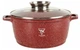 Кастрюля-казан с мраморным покрытием 2,1л 20 см Top Kitchen TК00051 Red - изображение 1