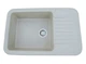 Мойка керамогранитная Valetti Classic М55 810-510, белая - изображение 1
