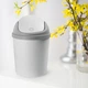 Ведро для мусора MBM HOME с крышкой BIN-10 1.6 л Пластиковое Серое (BIN-10 1.6L GRAY ) - изображение 4