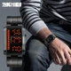 Мужские оригинальные часы SKMEI 1179 Черные - изображение 2