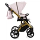 Універсальна коляска 2в1 mioobaby ZOOM Golden Line Рожева/золота - зображення 4