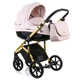 Універсальна коляска 2в1 mioobaby ZOOM Golden Line Рожева/золота - зображення 5