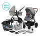 Універсальна коляска 3 в 1 Kinderkraft Xmoov Gray (KKWXMOVGRY3000) - изображение 1