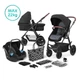 Універсальна коляска 3 в 1 Kinderkraft Xmoov Black (KKWXMOVBLK3000) - изображение 1