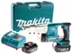 Акумуляторні ножиці по металу Makita DJS130RFE + 2 акб 18 V 3 Ah + з/у + кейс - зображення 2