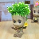 Цветочный горшок кашпо Primo Грут Groot для цветов и канцелярии (GR-05) Primo GR-05 серый - зображення 4