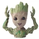 Цветочный горшок кашпо Primo Грут Groot для цветов и канцелярии (GR-04) Primo GR-04 серый - изображение 1