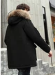 Пуховик чоловічий зимовий Down Jacket чорний L - зображення 9