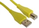 Кабель UDG Ultimate Audio Cable USB 2.0 A-B Yellow Straight 1m (U95001YL) - изображение 2