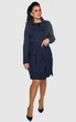 Плащ Exclusive moda М-166 48 Синий - изображение 2