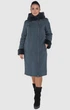 Куртка зимняя Exclusive moda М-250 58 Сине-зеленый - изображение 4