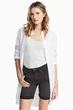 Шорты джинсовые H&M 38 Темно-серый 5125085RP5_темно-серый - изображение 1