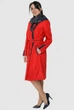 Плащ Exclusive moda М-127 54 Красный - изображение 4