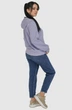 Худи For women М-310 58 Светло-фиолетовый - изображение 3