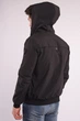 Вітрівка чоловіча чорна Avecs AV-70233 Black M/46 - зображення 2