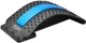 Массажер для спины мостик Magic Back Support Plus A155-2 на 3 уровня Эффективный массажер для позвоночника Черный (253944) - изображение 2